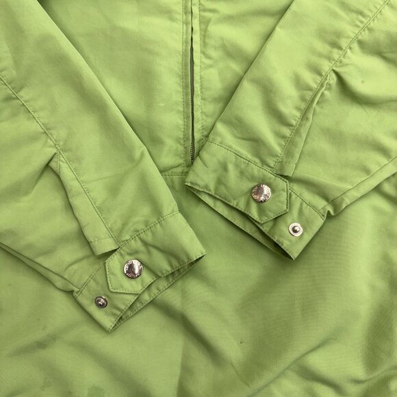 IZOD Women's Activewear Jacket Tennis Golf Outdoor, Green, 3/4 Zip, Size M - Picture 7 of 9
